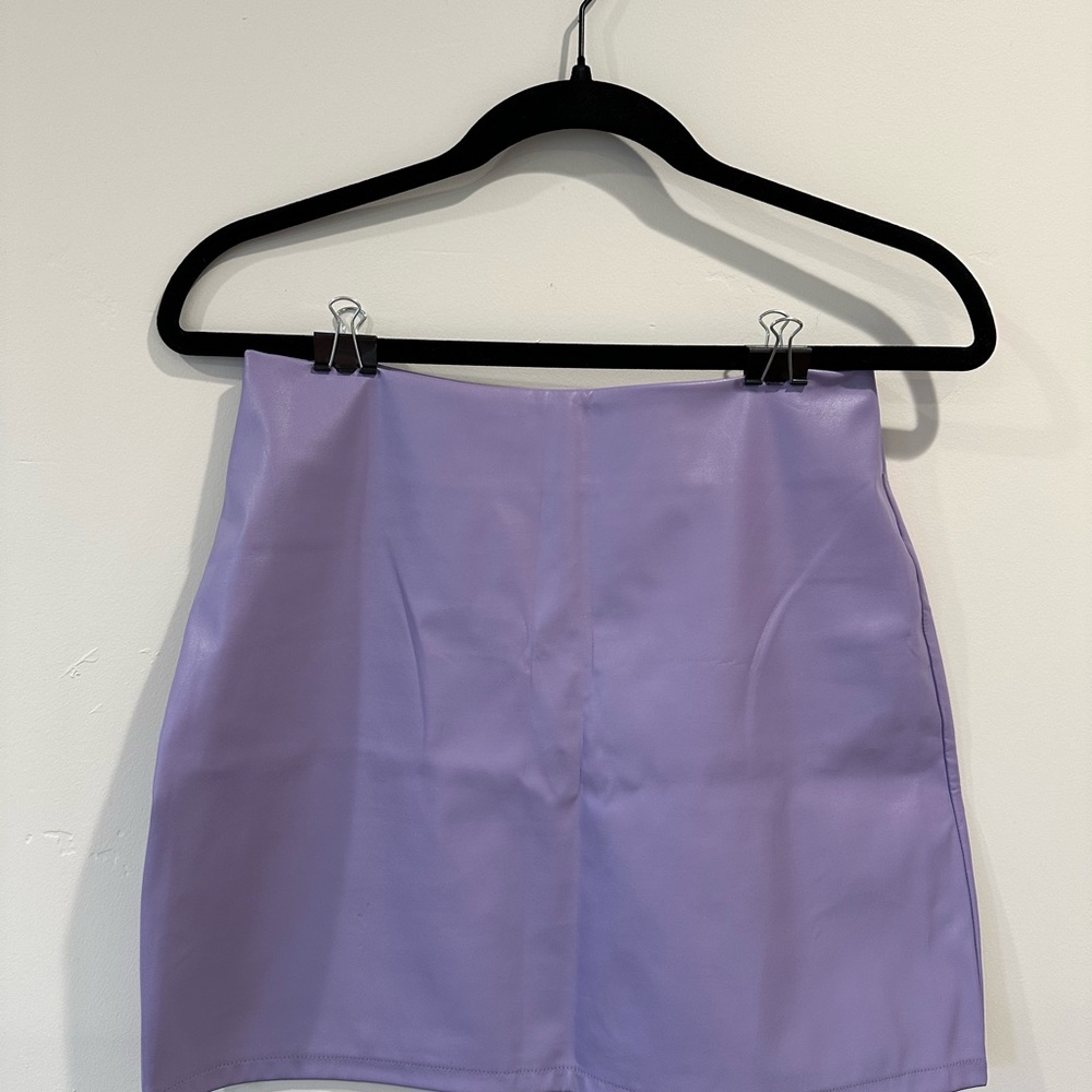 Lavender Mini Skirt